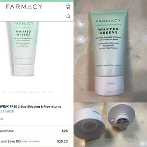 Farmacy whipped greens cleanser